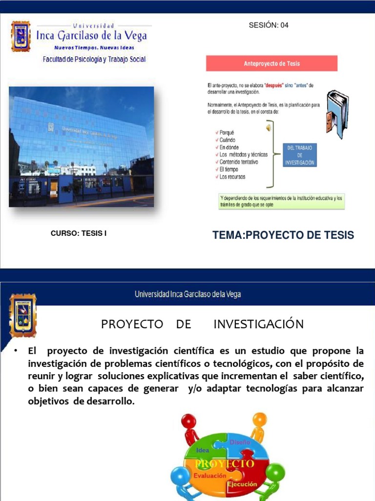 Guía para Proyecto de Tesis | PDF | Hipótesis | Teoría de la justificación
