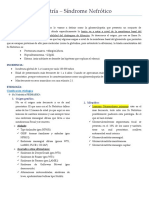 Pediatria - SX Nefrotico PDF