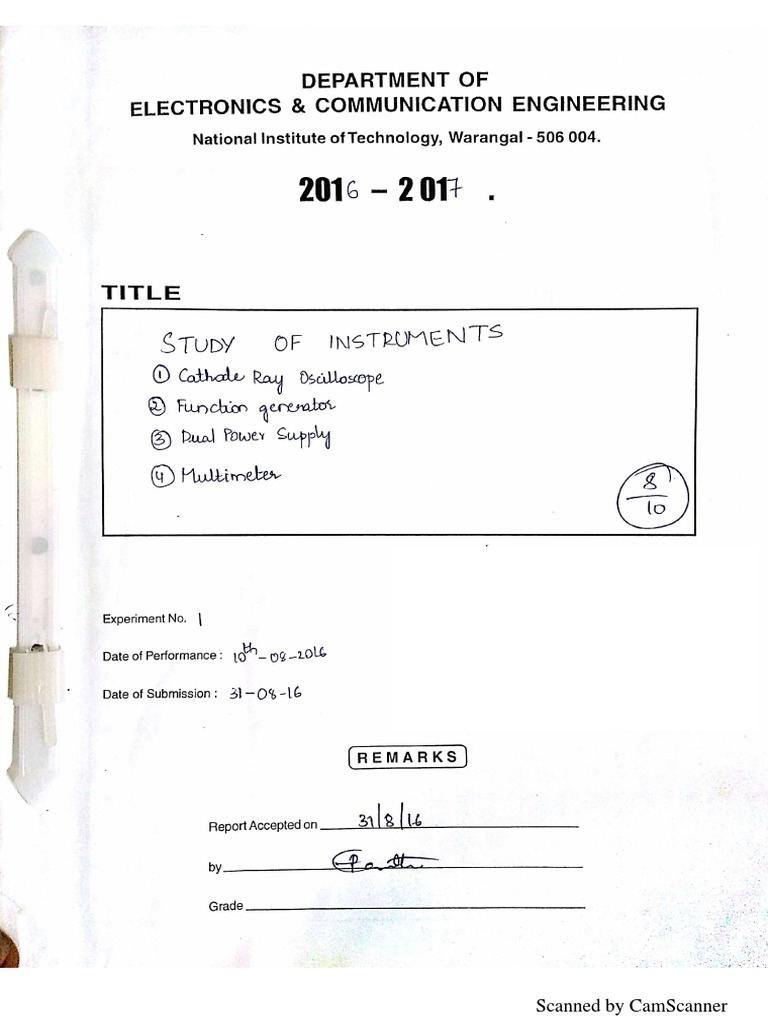 Study of Instruments ADC | PDF