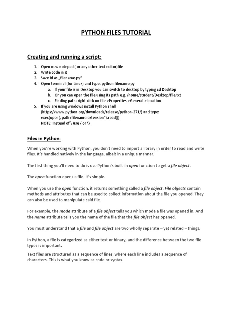 Files | PDF | Text File | Computer File