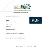 Estadística inferencial 2: Investigación de series de tiempo