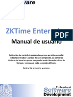 Manual ZKTime Enterprise PDF