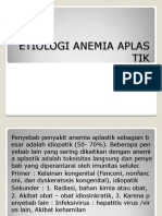 Etiologi Anemia Aplastik Dan Anemia Defisiensi Besi