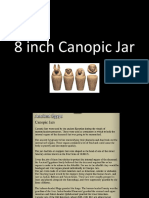 8 Inch Canopic Jar