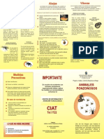 Animales Ponzonosos PDF