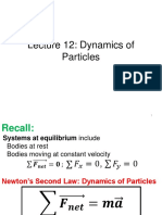 Lecture 12 Newtons Law