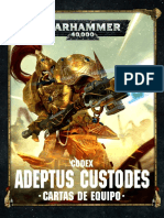 Cartas Adeptus Custodes PDF