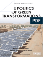 The Politics of Green Transformations - (Cover)