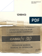 Casio Fx310