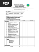 Checklists For Heat and Cold Application