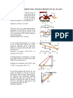 Boletín 2 - Equilibrio Del Sólido Rígido en El Plano