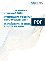 IRENA Renowable Statistics 2016 PDF