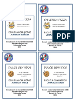 Children Pizza Children Pizza: Escuela Comuneros Escuela Comuneros