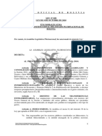 2010 - LEY 0050 - Modificatoria Del Presupuesto General Del Estado 2010