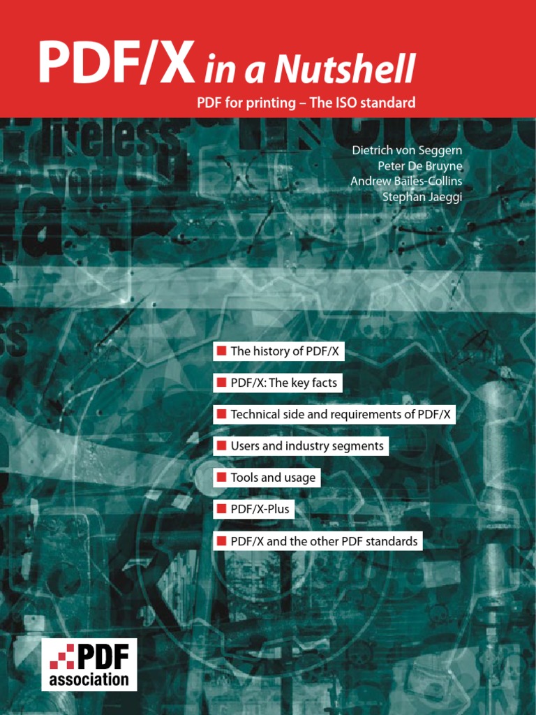 PDFX in A Nutshell PDF | PDF | Graphic Design | Communication Design