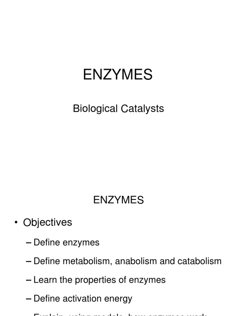 Enzyme intelligence overview