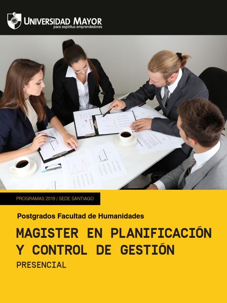 Magíster en Planificación y Control | PDF | Planificación | Economias
