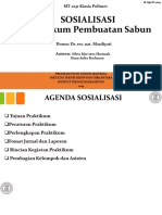 Sosialisasi Praktikum Sabun