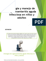 Etiología y manejo de la gastroenteritis aguda en niños y adultos