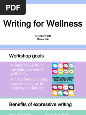 Writing for Wellness