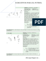 42 Juegos Recreativos para Futboll - Odg