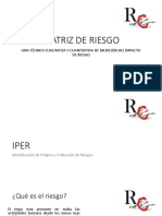 Matriz de Riesgo