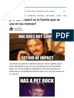 ¿Por qué Impact es la fuente que se usa en los memes_.pdf