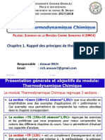 Cours Thermo_Chapitre 1_Rappel Des Principes de Thermodynamique_SMC4_2018