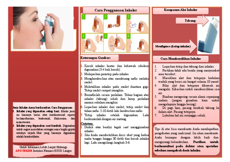 Cara Penggunaan dan Perawatan Inhaler | PDF