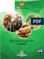 CENSO AGROPECUARIO BOLIVIA-PANDO
