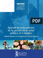 Aportes Al Mejoramiento de La Salud Pública en Colombia