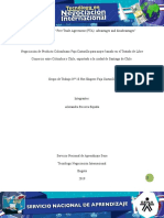 Ensayo "Free Trade Agreement (FTA) : Advantages and Disadvantages" (Bilingüismo)