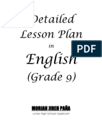 Detailed Lesson Plan: English