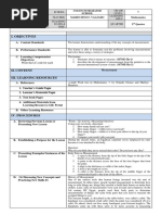 I. Objectives: Cogon Integrated School 7 Mario Dino F. Valzado Mathematics