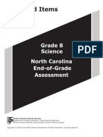 Released Items: Grade 8 Science