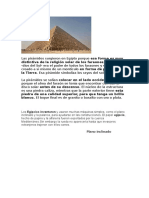 Las Pirámides Surgieron en Egipto