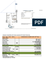 Sample Computation 30% Down Payment 70% Bank Financing