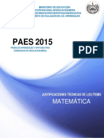 Justificaciones Paes 2015 Matemática-convertido