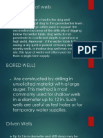 Construct Wells Efficiently in 40 Characters