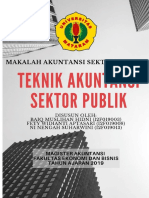 Teknik Akuntansi Sektor Publik