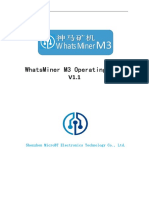 WhatsMiner M3 Operating Guide - V1.1