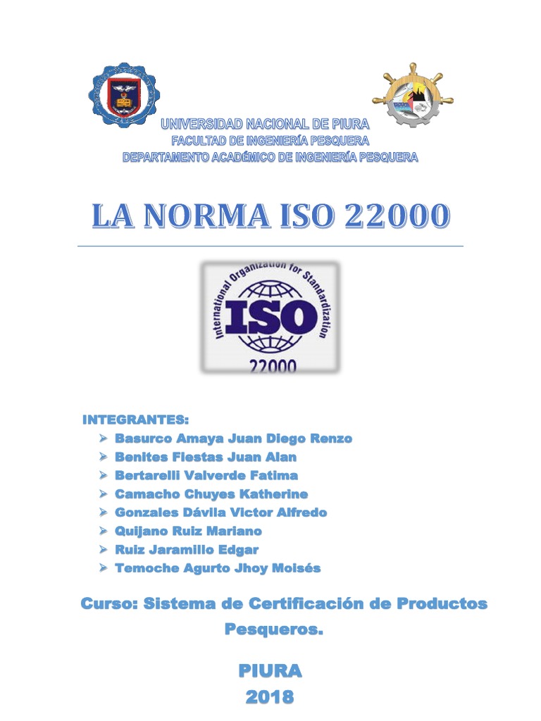 Actualización de la Norma ISO 22000:2018 | PDF | Análisis de Riesgo y ...