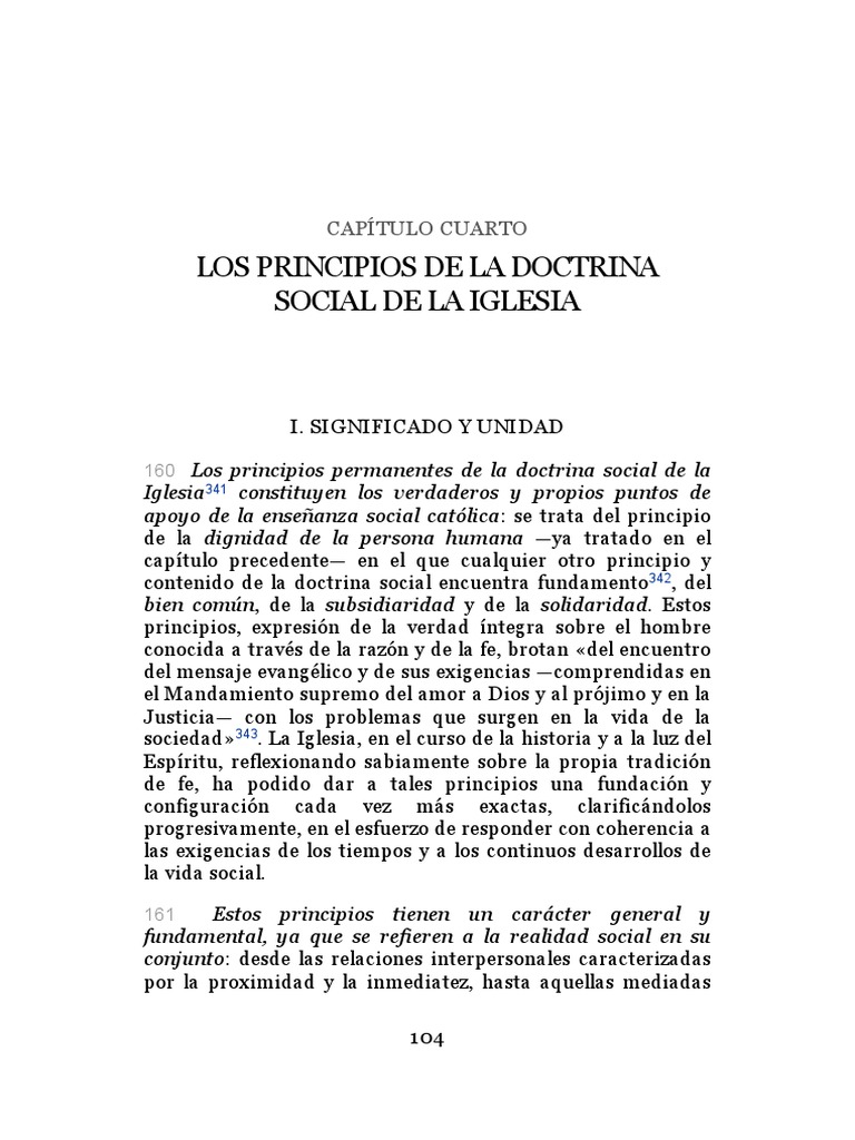 Compendio Doctrina Social de La Iglesia | PDF | Bien común | Propiedad