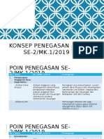 Point Penegasan SE-2/MK.01/2019