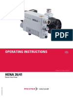 Operating Instructions: HENA 26/41