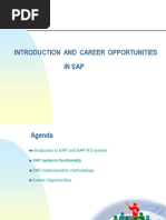 Introduction and Career Opportunities in Sap