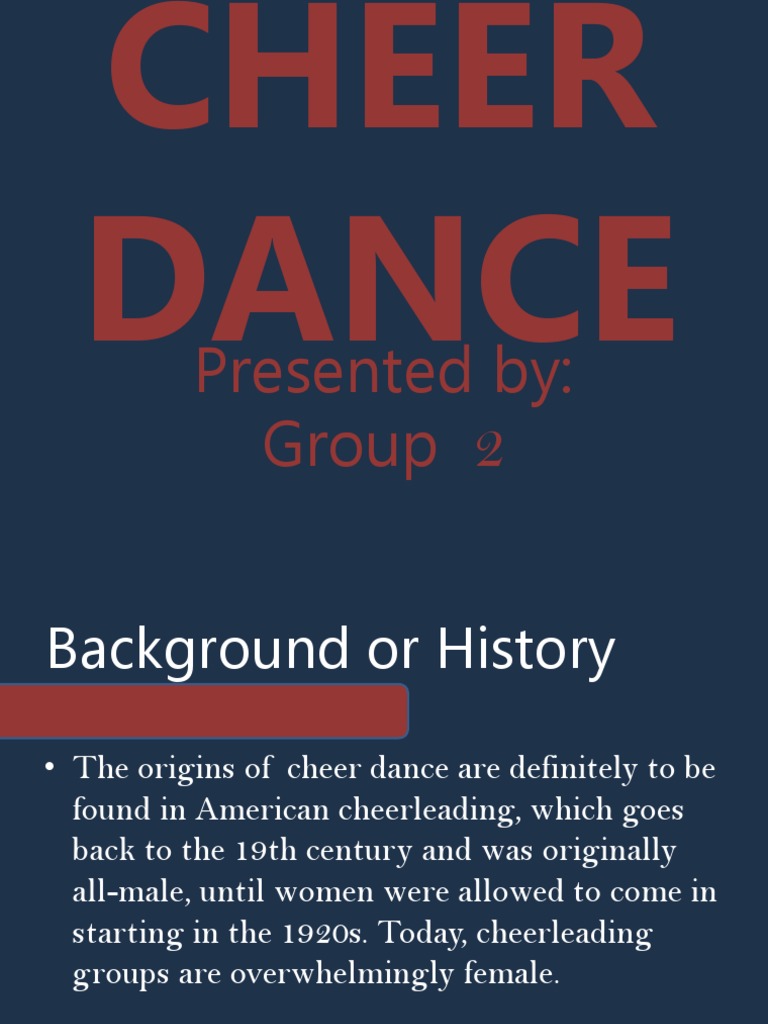 CHEERDANCE PDF Cheerleading Sports