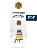 Amalfi Skirt: Free Crochet Pattern