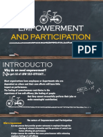 Empowerment and Participation