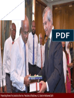 Prof. Prajapati Trivedi meets Hon. President of Maldives